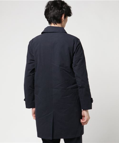 ROOPTOKYO（ループトウキョウ）の「ワッシャーツイル ステンカラーコート ボアライナー付き（ステンカラーコート・メンズ・オリーブ/ネイビー/ベージュ・L/M）」の11枚目の写真