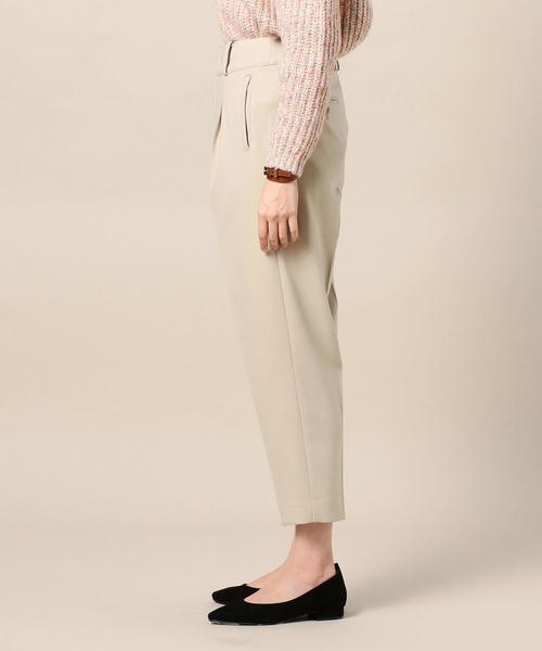 BEAUTY&YOUTH UNITED ARROWS(ビューティーアンドユースユナイテッドアローズ)の「BY ギャバタックテーパードパンツ о(その他パンツ・レディース・ベージュ/ライトブルー・MEDIUM/SMALL)」の5枚目の写真