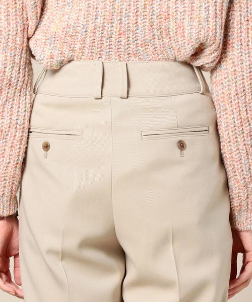 BEAUTY&YOUTH UNITED ARROWS(ビューティーアンドユースユナイテッドアローズ)の「BY ギャバタックテーパードパンツ о(その他パンツ・レディース・ベージュ/ライトブルー・MEDIUM/SMALL)」の11枚目の写真