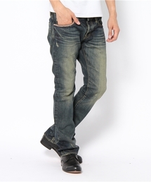 HYSTERIC GLAMOUR | NOBU加工デニムスリムブーツPT(デニムパンツ)