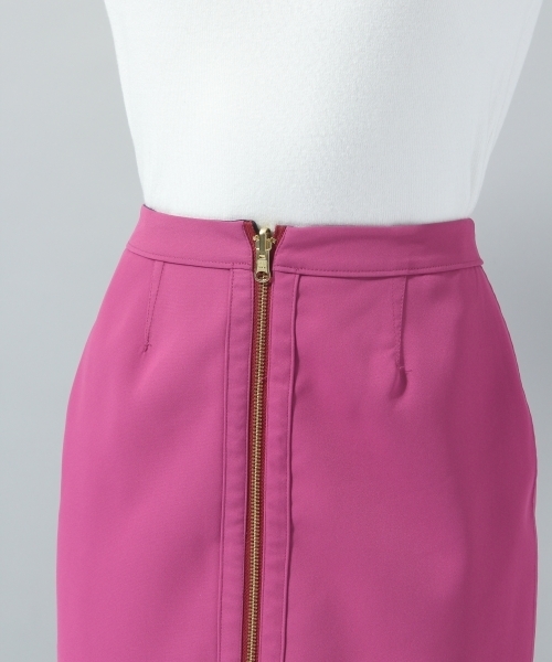 Andemiu(アンデミュウ)の「リバータイトスカート785907(スカート・レディース・カーキ/ネイビー/キャメル/グリーン/マスタード/オフホワイト/イエロー・FREE)」の12枚目の写真