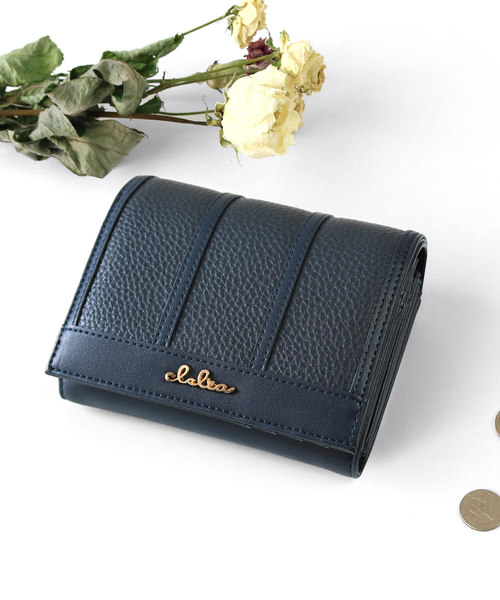 Clelia(クレリア)の「マルチカラー二つ折りミニ財布(財布・レディース・パープル系その他/ピンク系その他/ブラウン系その他/ブルー系その他/レッド系その他/ラベンダー/ブラック/ベージュ/ネイビー/チョコ/キャメル/ピンク系その他2/パープル系その他2/ブラウン系その他2・ONE SIZE)」の7枚目の写真