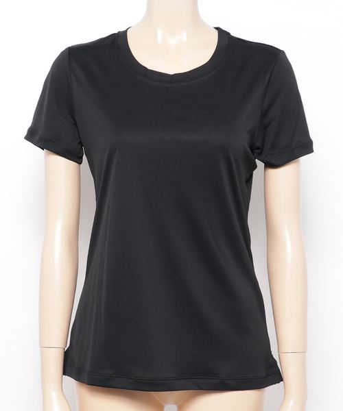 Hurley （ハーレー）の「W HRLY Q/D TEE SS / レディースラッシュガード/ 半袖 マリンスポーツ アウトドア ビーチ プール（ラッシュガード・レディース・ブラック/ブルー・MEDIUM/SMALL/X-SMALL）」の5枚目の写真