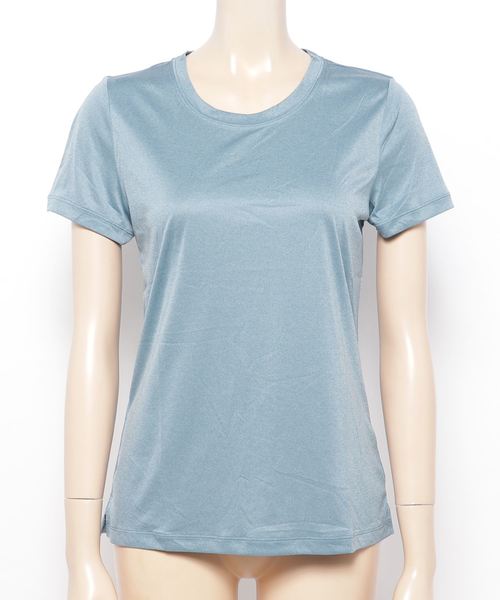 Hurley （ハーレー）の「W HRLY Q/D TEE SS / レディースラッシュガード/ 半袖 マリンスポーツ アウトドア ビーチ プール（ラッシュガード・レディース・ブラック/ブルー・MEDIUM/SMALL/X-SMALL）」の6枚目の写真