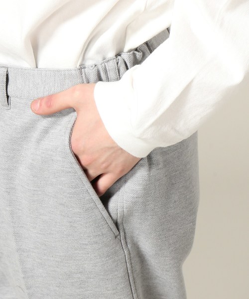 JOINT WORKS(ジョイントワークス)の「JW/カノコPT(スウェットパンツ・メンズ・ライトグレー/ネイビー・SMALL/MEDIUM/LARGE)」の4枚目の写真