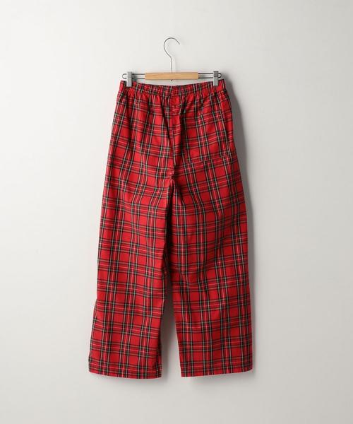 coen(コーエン)の「【外/家兼用】コットンプリントイージーパンツ(その他パンツ・レディース・ネイビー/ブラック/ダークグリーン/レッド・MEDIUM/LARGE)」の7枚目の写真