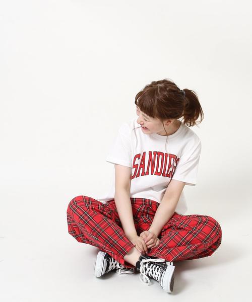 coen(コーエン)の「【外/家兼用】コットンプリントイージーパンツ(その他パンツ・レディース・ネイビー/ブラック/ダークグリーン/レッド・MEDIUM/LARGE)」の21枚目の写真