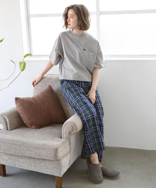 coen(コーエン)の「【外/家兼用】コットンプリントイージーパンツ(その他パンツ・レディース・ネイビー/ブラック/ダークグリーン/レッド・MEDIUM/LARGE)」の15枚目の写真