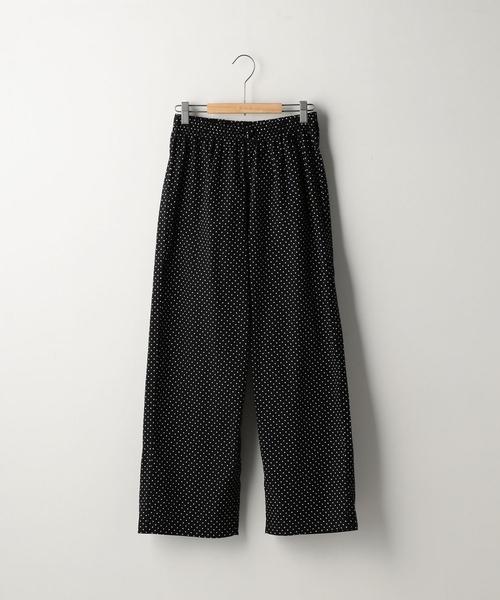 coen(コーエン)の「【外/家兼用】コットンプリントイージーパンツ(その他パンツ・レディース・ネイビー/ブラック/ダークグリーン/レッド・MEDIUM/LARGE)」の14枚目の写真