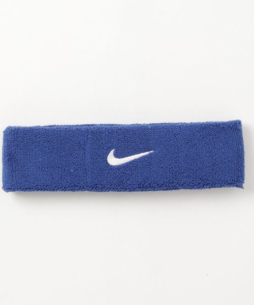 Nike ナイキ の Nike ナイキ スウッシュヘッドバンド Bn1003 402 ブルー ホワイト その他小物 Sciaky