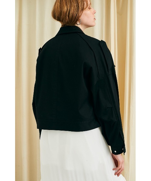 CLANE（クラネ）の「MILITARY WIDE BLOUSON（ブルゾン）」 - WEAR