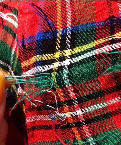 FranCisT_MOR.K.S./フランシストモークス/Fringe Check SH FranCisT_MOR.K.S./フランシストモークス/Fringe Check SH