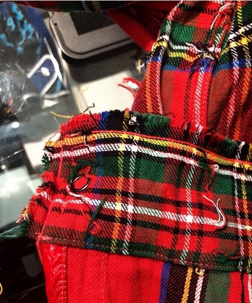 FranCisT_MOR.K.S./フランシストモークス/Fringe Check SH FranCisT_MOR.K.S./フランシストモークス/Fringe Check SH