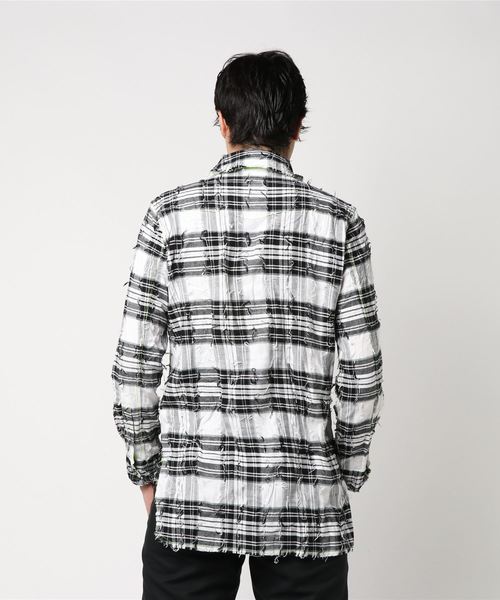 FranCisT_MOR.K.S./フランシストモークス/Fringe Check SH FranCisT_MOR.K.S./フランシストモークス/Fringe Check SH