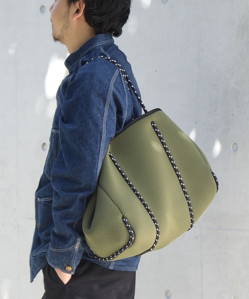 セール ダイバー素材トートバッグ レディースバッグ ショルダーバッグ ビーチバッグ ショルダーバッグ Vitafelice ヴィータフェリーチェ のファッション通販 Zozotown