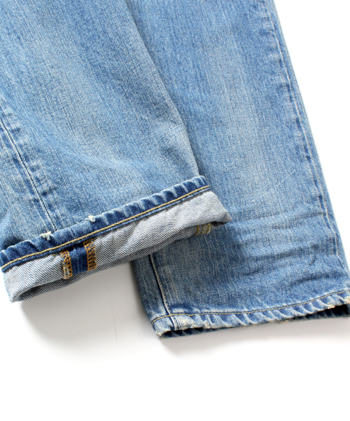 BEAMS（ビームス）の「RED CARD×BEAMS / 別注 スリムストレート（デニムパンツ・メンズ・サックスブルー・28/29/30/31/32/33）」の11枚目の写真