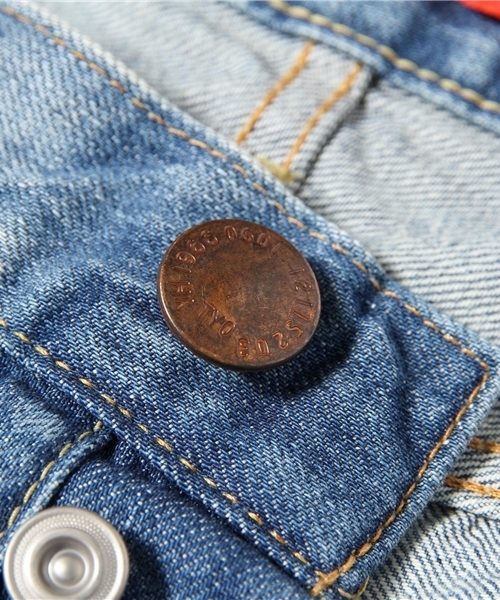 BEAMS（ビームス）の「RED CARD×BEAMS / 別注 スリムストレート（デニムパンツ・メンズ・サックスブルー・28/29/30/31/32/33）」の9枚目の写真