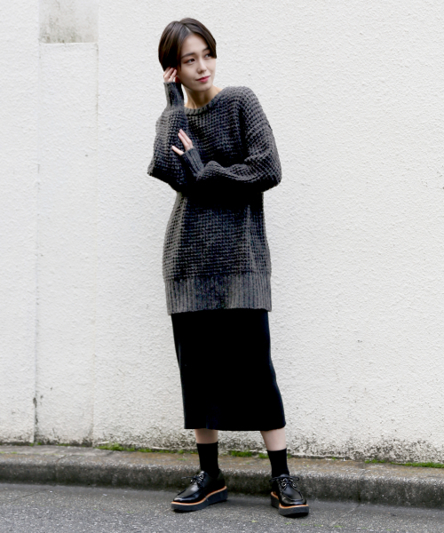 LOWRYS FARM(ローリーズファーム)の「ウールニットタイトスカート 818661(スカート・レディース・ブラック/ブラウン/グレー/アイボリー・FREE)」の21枚目の写真