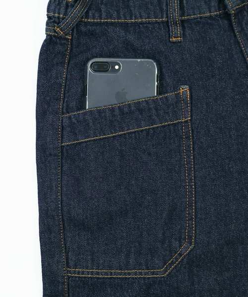 reca（レカ）の「バッククロスデニムサロペット（サロペット/オーバーオール・レディース・ネイビー/ブルー・M/L）」の7枚目の写真
