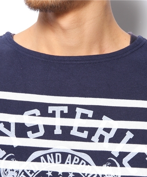 HYSTERIC GLAMOUR（ヒステリックグラマー）の「EAST SIDE COLLEGE pt SW（スウェット・メンズ・ホワイト系その他/ネイビー・SMALL/MEDIUM/LARGE）」の6枚目の写真