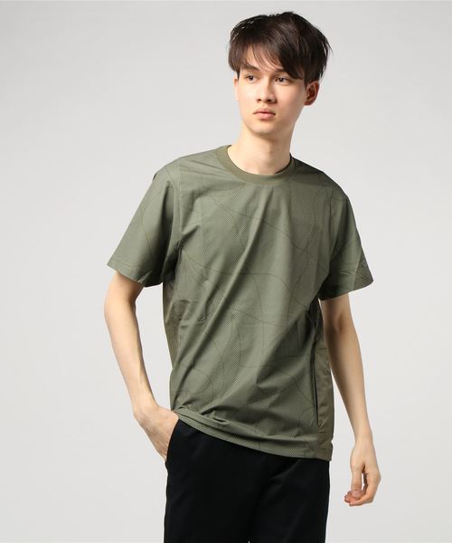 adidas(アディダス)の「アディダス M4T ネットグラフィック Tシャツ(Tシャツ/カットソー・メンズ・ブラック/ネイビー/ブラウン・M/L/S/XL/XXL)」の9枚目の写真