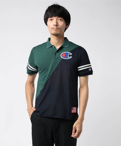 Champion Golf（チャンピオンゴルフ）の「【Champion/チャンピオン】メンズ GOLF ポロシャツ（ポロシャツ・メンズ・レッド/ホワイト/ネイビー/ライトブルー・MEDIUM/LARGE/X-LARGE）」の3枚目の写真