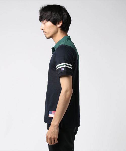 Champion Golf（チャンピオンゴルフ）の「【Champion/チャンピオン】メンズ GOLF ポロシャツ（ポロシャツ・メンズ・レッド/ホワイト/ネイビー/ライトブルー・MEDIUM/LARGE/X-LARGE）」の5枚目の写真