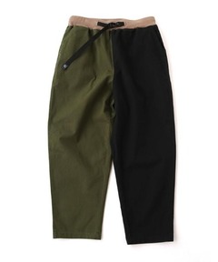 ストレッチヘリンボーンワイドパンツ