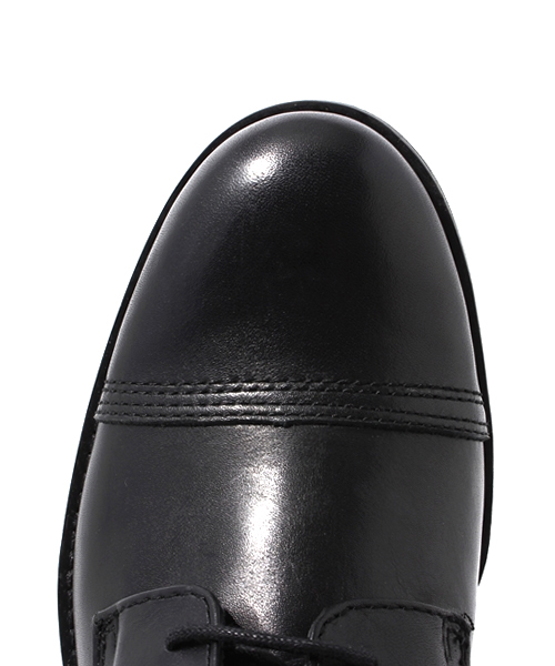 NANO universe(ナノユニバース)の「PETER&CO./ ストレートチップ6ホールサイドZIP(ブーツ・メンズ・ブラック/ダークブラウン・40/41/42)」の6枚目の写真