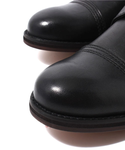 NANO universe(ナノユニバース)の「PETER&CO./ ストレートチップ6ホールサイドZIP(ブーツ・メンズ・ブラック/ダークブラウン・40/41/42)」の7枚目の写真