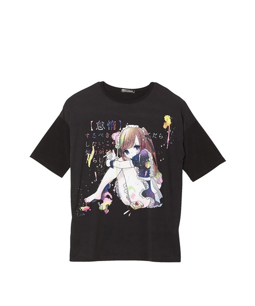 ankoROCK(アンコロック)の「7つの大罪『怠惰』Tシャツ -メガビッグ-(Tシャツ/カットソー・メンズ・A/B・ONE SIZE)」の9枚目の写真