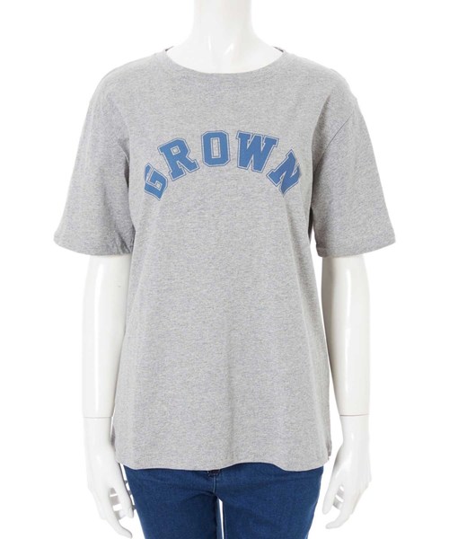 fifth(フィフス)の「アーチロゴTシャツ(Tシャツ/カットソー・レディース・ホワイト/グレー・MEDIUM)」の2枚目の写真