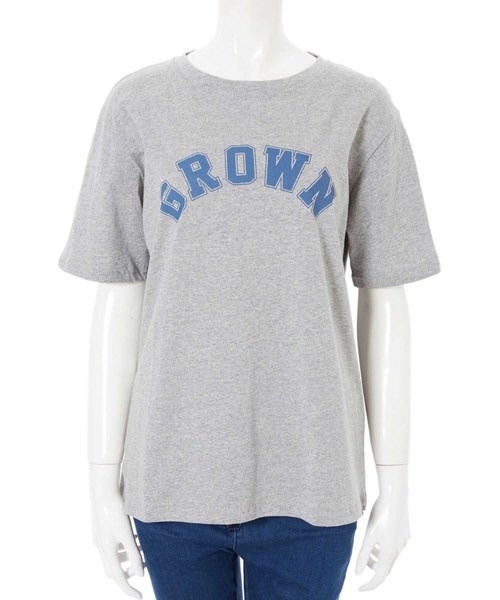 fifth(フィフス)の「アーチロゴTシャツ(Tシャツ/カットソー・レディース・ホワイト/グレー・MEDIUM)」の5枚目の写真