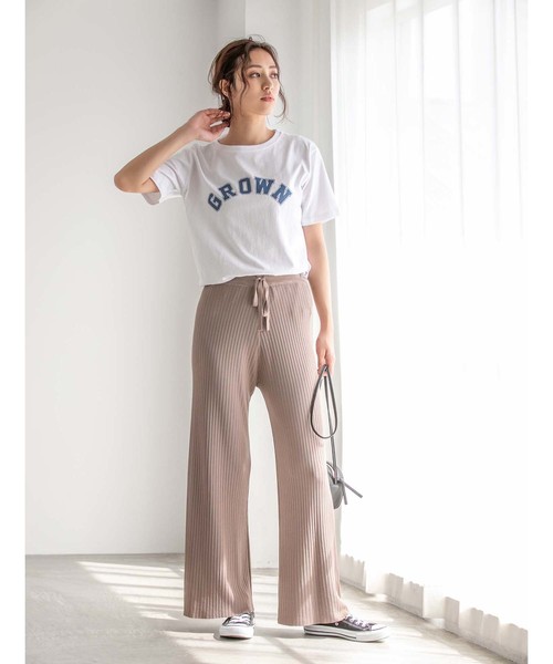 fifth(フィフス)の「アーチロゴTシャツ(Tシャツ/カットソー・レディース・ホワイト/グレー・MEDIUM)」の16枚目の写真