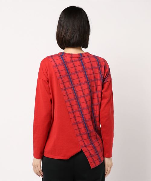 ZUCCa（ズッカ）の「チェックジャージィー（Tシャツ/カットソー）」 - WEAR