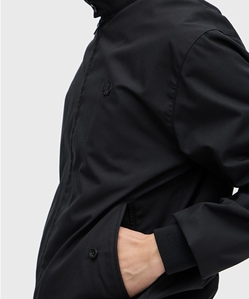 フレッドペリー ハリントンジャケット ストライプ S サイズ ブラック Made In England Harrington Jacket | ハリントンジャケット