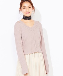 WEGO | WEGO/【2点セット】タンクセットカーディガン(カーディガン/ボレロ)