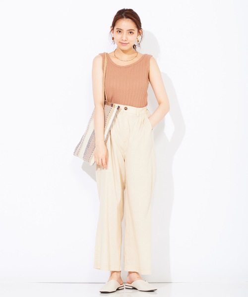 WEGO（ウィゴー）の「WEGO/【2点セット】タンクセットカーディガン（カーディガン/ボレロ・レディース・パープル/ブラウン/アイボリー・FREE）」の18枚目の写真