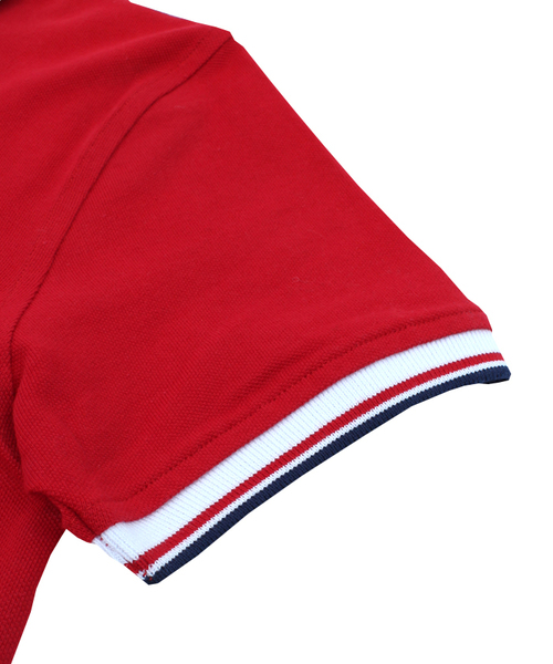 FILA（フィラ）の「∴WEGO/FILAポロシャツ（ポロシャツ・レディース・オフホワイト/ネイビー/レッド・FREE）」の4枚目の写真