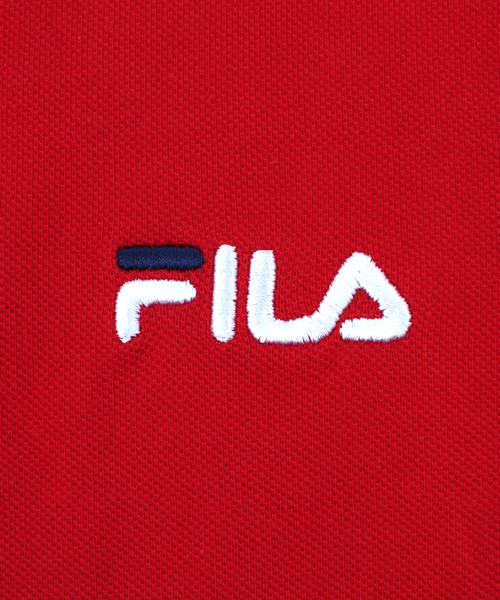FILA（フィラ）の「∴WEGO/FILAポロシャツ（ポロシャツ・レディース・オフホワイト/ネイビー/レッド・FREE）」の5枚目の写真
