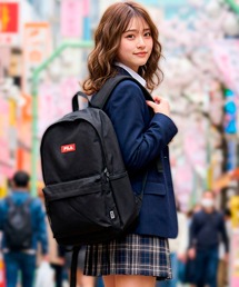 【FILA/フィラ】スタンダードデイパック ボックスロゴ A4収納可 大容量 バッグパック 20L