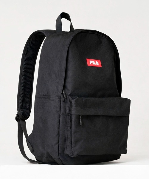 FILA（フィラ）の「【FILA/フィラ】スタンダードデイパック ボックスロゴ A4収納可 大容量 バッグパック 20L（バックパック/リュック・レディース・ブラック/ブラック×レッド/トリコロール/ピンク/ブラック×グリーン/ブラック系1/アイボリー/ブラック系2・FREE）」の12枚目の写真