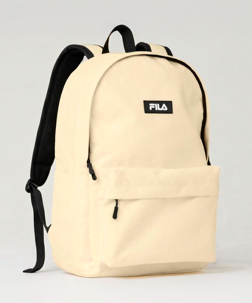 FILA（フィラ）の「【FILA/フィラ】スタンダードデイパック ボックスロゴ A4収納可 大容量 バッグパック 20L（バックパック/リュック・レディース・ブラック/ブラック×レッド/トリコロール/ピンク/ブラック×グリーン/ブラック系1/アイボリー/ブラック系2・FREE）」の15枚目の写真