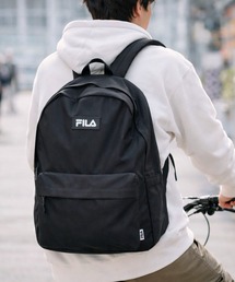 FILA（フィラ）の「【FILA/フィラ】スタンダードデイパック ボックスロゴ A4収納可 大容量 バッグパック 20L（バックパック/リュック）」