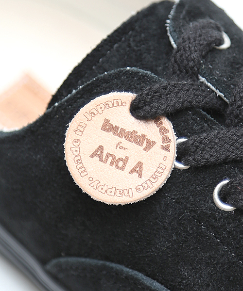 buddy（バディ）の「Dachshund EX (buddy)（スニーカー・メンズ・ライトグレー/ブラック・27.5/25.5/26.5）」の6枚目の写真