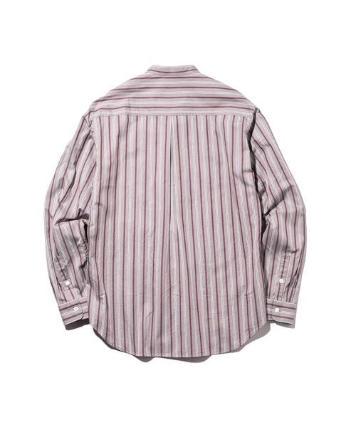 希少 日本製 Mr.Olive ミスターオリーブ ストライプシャツコート Mr.OLIVE - 希少 日本製 Mr.Olive ミスターオリーブ ストライプ