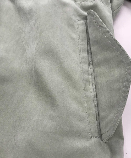 marle（マルレ）の「マイクロピーチクロス　ウエストシャーリングフードコート（その他アウター・レディース・ベージュ/カーキ・FREE）」の10枚目の写真