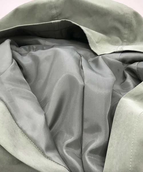 marle（マルレ）の「マイクロピーチクロス　ウエストシャーリングフードコート（その他アウター・レディース・ベージュ/カーキ・FREE）」の12枚目の写真