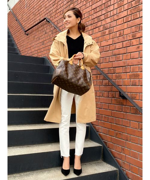 RESEXXY（リゼクシー）の「【WEB限定】ロングマウンテンパーカー（マウンテンパーカー・レディース・ブラック/ピンク/ベージュ・FREE）」の12枚目の写真