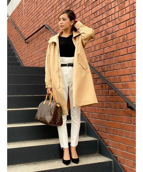 RESEXXY（リゼクシー）の「【WEB限定】ロングマウンテンパーカー（マウンテンパーカー・レディース・ブラック/ピンク/ベージュ・FREE）」の13枚目の写真